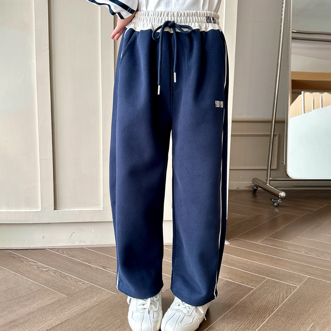 现货【 悠悠裤】5023女童秋季长裤休闲裤女宝百搭直筒裤女孩卫裤