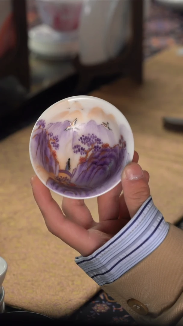 英姐好物分享@@暮山紫普洱杯