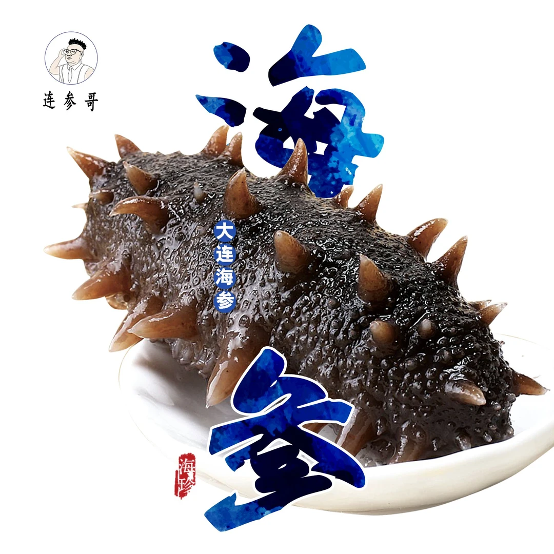 【连参哥】精品辽参大连即食海参营养丰富4斤送1斤（8-10头/斤）