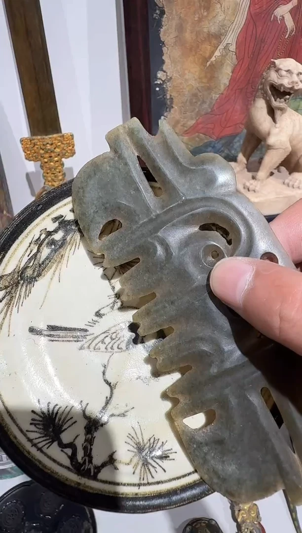摆件心**水