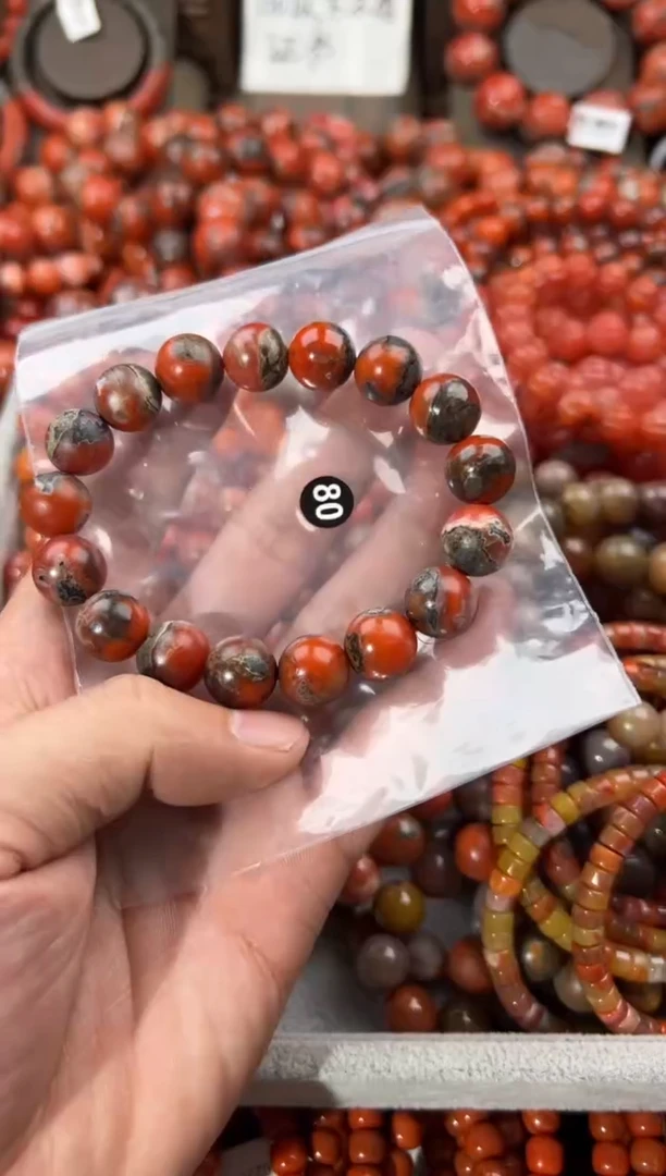 未镶嵌手串南红玛瑙12