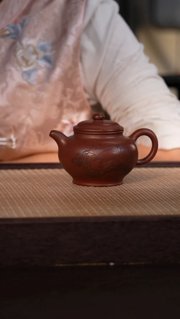 茶壶紫砂紫泥 250cc