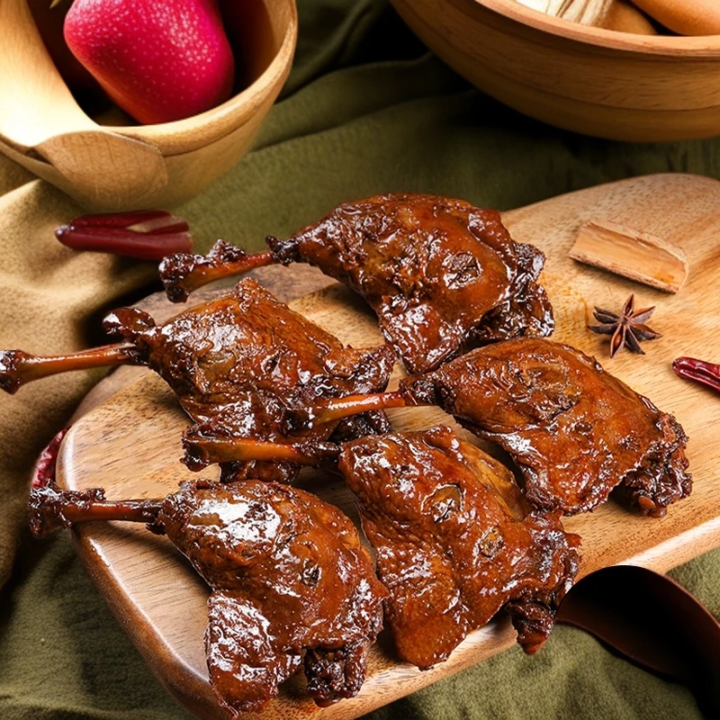 【直播间活动】  甜辣满肉大号鸭腿8个