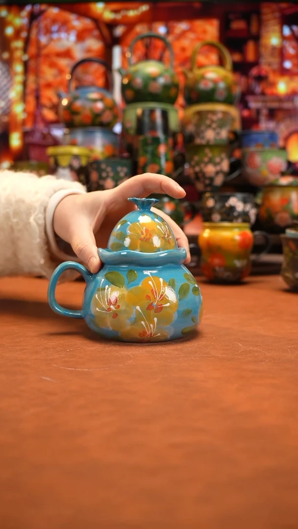 油画   釉下彩   杯子