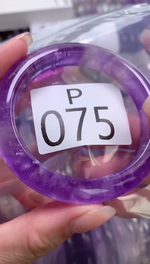 水晶手镯未镶嵌水晶075-52