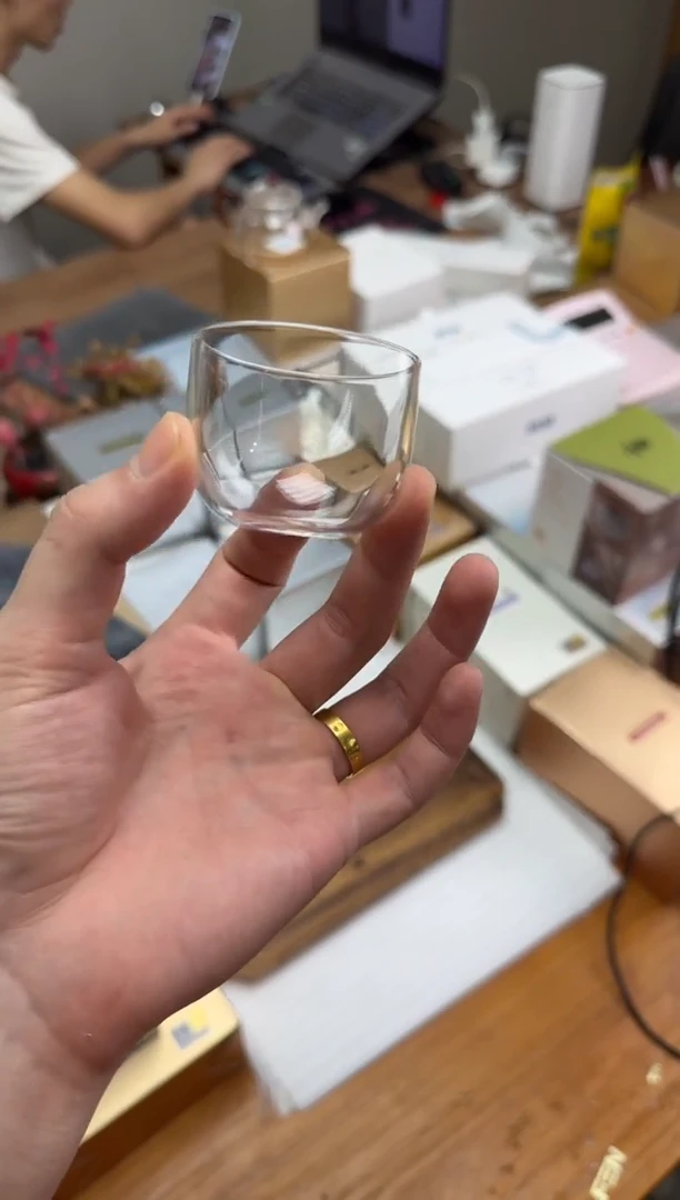 禾器银标小杯子一个透明（孤品）