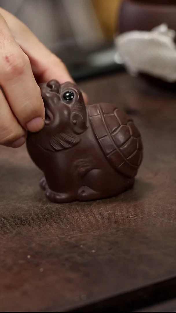 紫砂茶宠紫砂龙龟