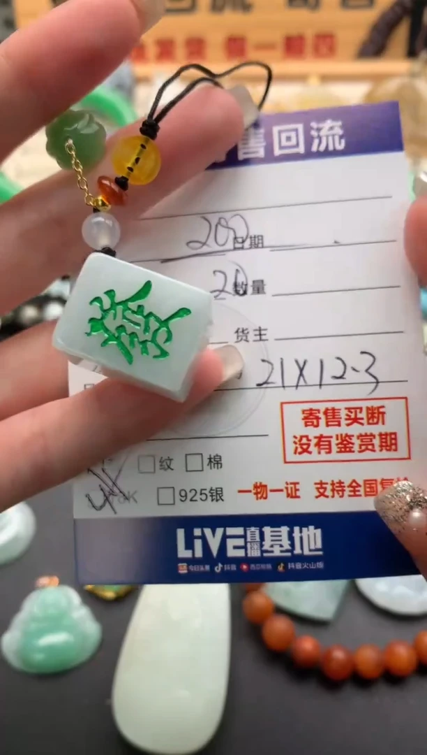 颈饰未镶嵌翡翠10146145