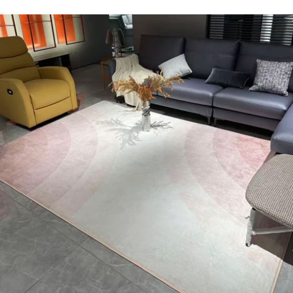 【一体款】奶油风格石墨烯加热地毯加厚电热地毯客厅家用取暖神器