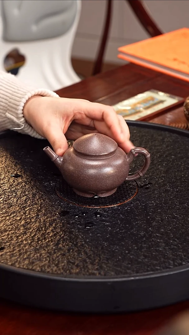茶壶紫砂DLG 紫砂壶29 紫泥160毫升