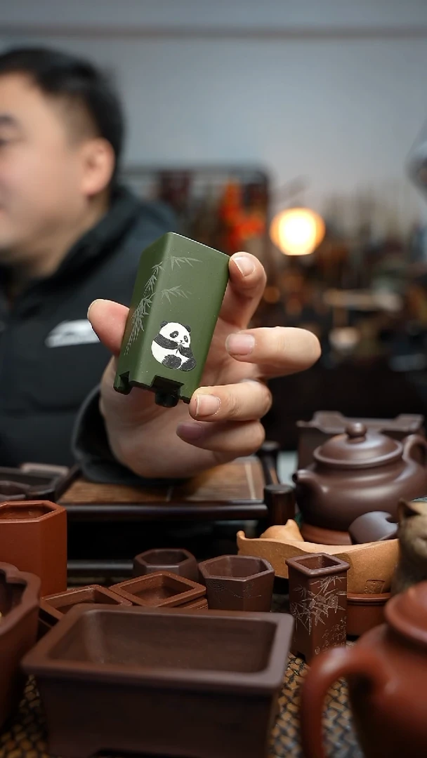 紫砂花盆長木軒精品紫砂