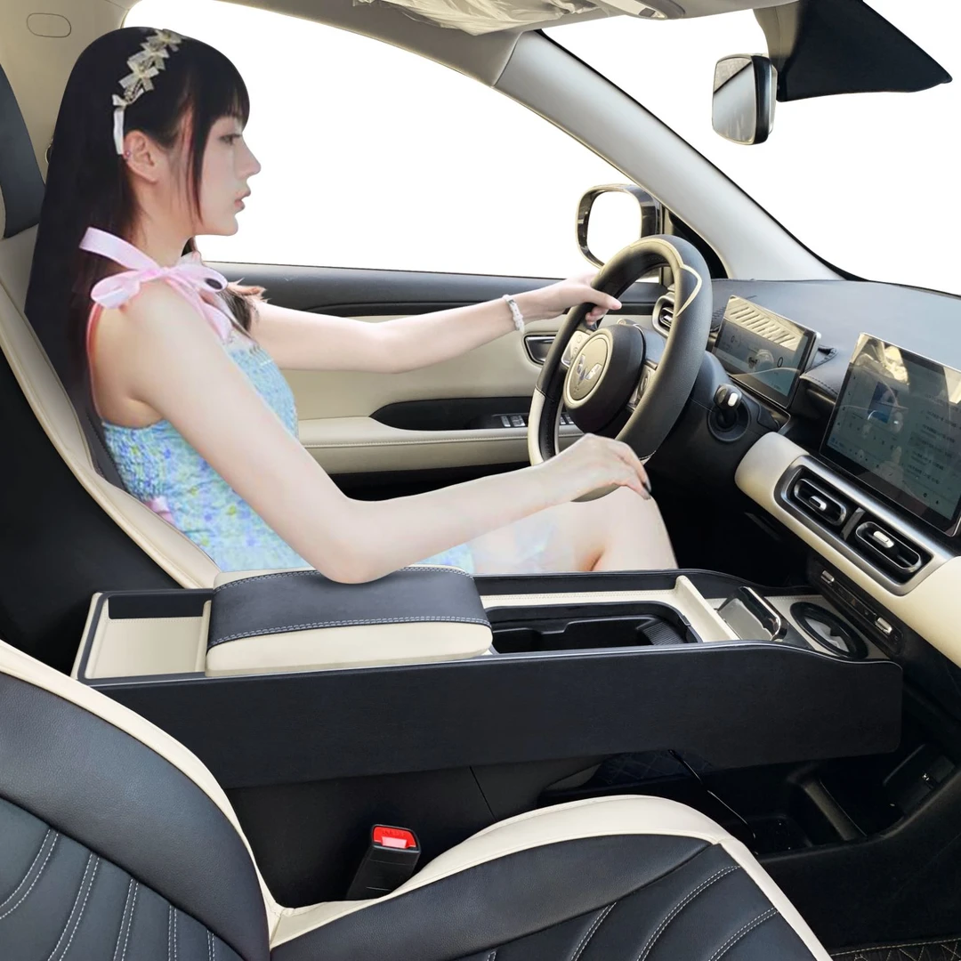 五菱宾果plus扶手箱专车专用中央通道无线充款手扶箱宾果plus内饰