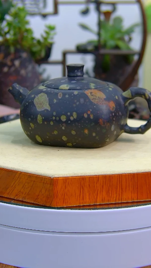 【闪购商品】奢上奢梅花玉茶具