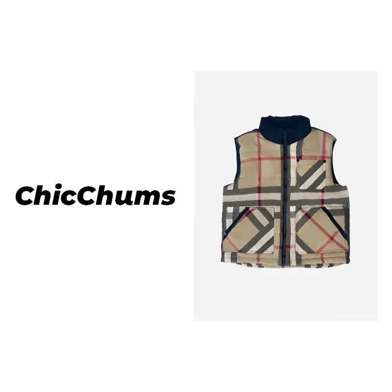 【ChildishChic高定童装】MJ01设计款高定轻奢棉服马甲NO退NO换