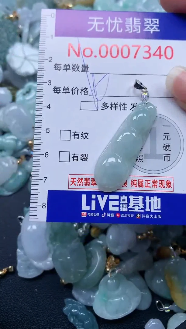 颈饰未镶嵌翡翠7340