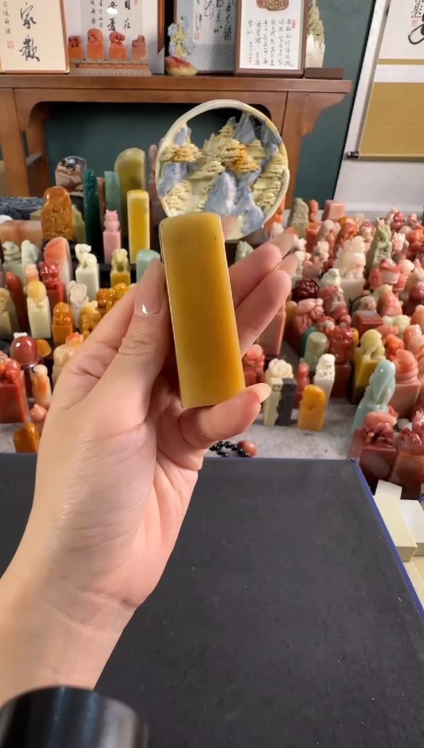 青田石印石编号编号6083