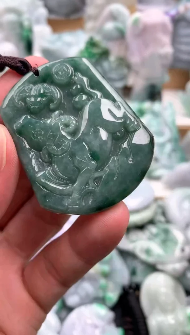 吊坠(不含链)未镶嵌翡翠1