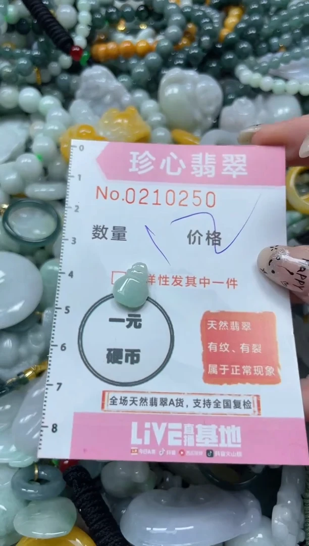 翡翠未镶嵌颈饰闪购0210250