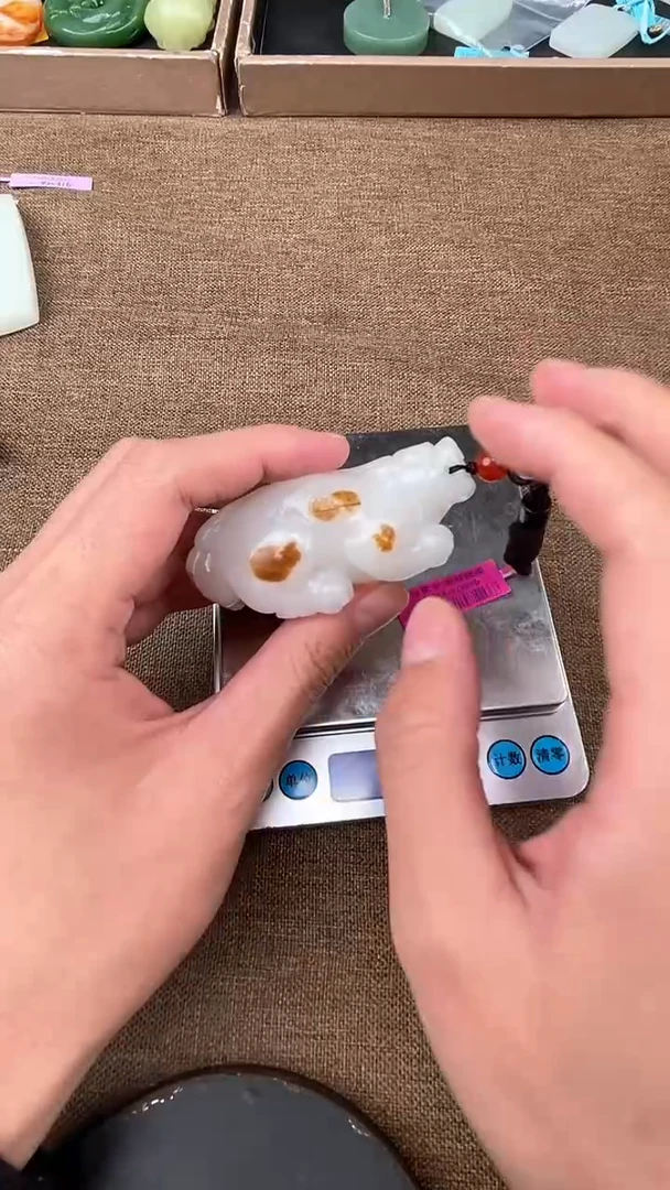 颈饰未镶嵌和田玉12.13AL多样性拍一发一20