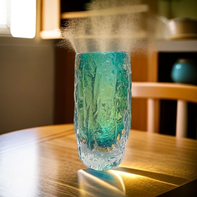 云创空间现代轻奢高端水晶琉璃工艺品家居装饰摆件