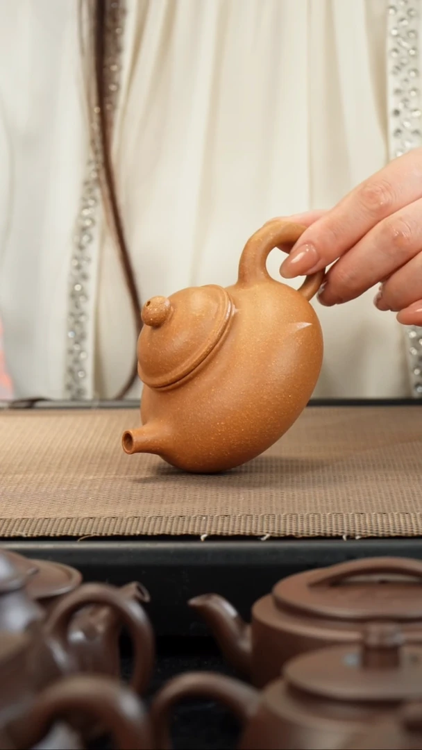 茶壶紫砂降坡泥容天150