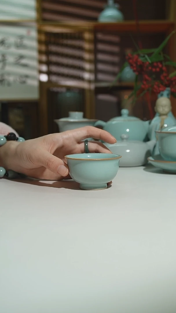 天青运圈小压手杯二级