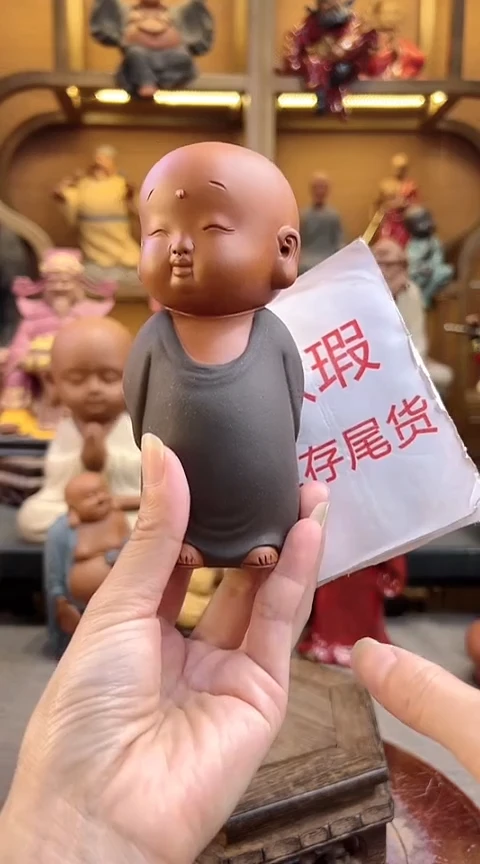 紫砂茶宠器闵茶宠摆件