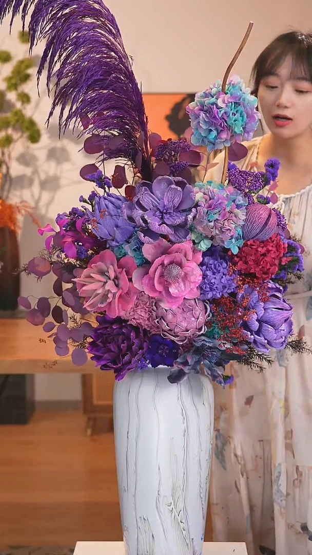 图片款花束：单花束+花瓶