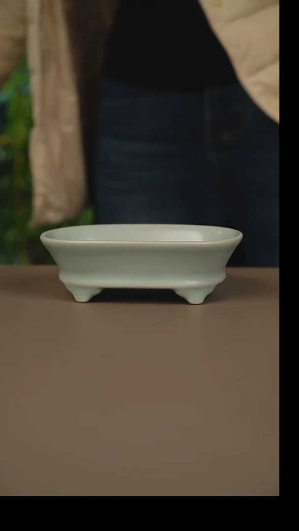 杯仿古小水仙盆