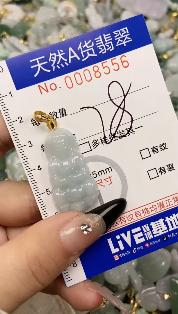 【闪购商品】翡翠颈饰未镶嵌天然A货翡翠