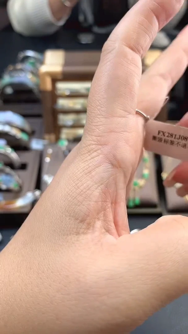 颈饰银S925镶嵌翡翠17253