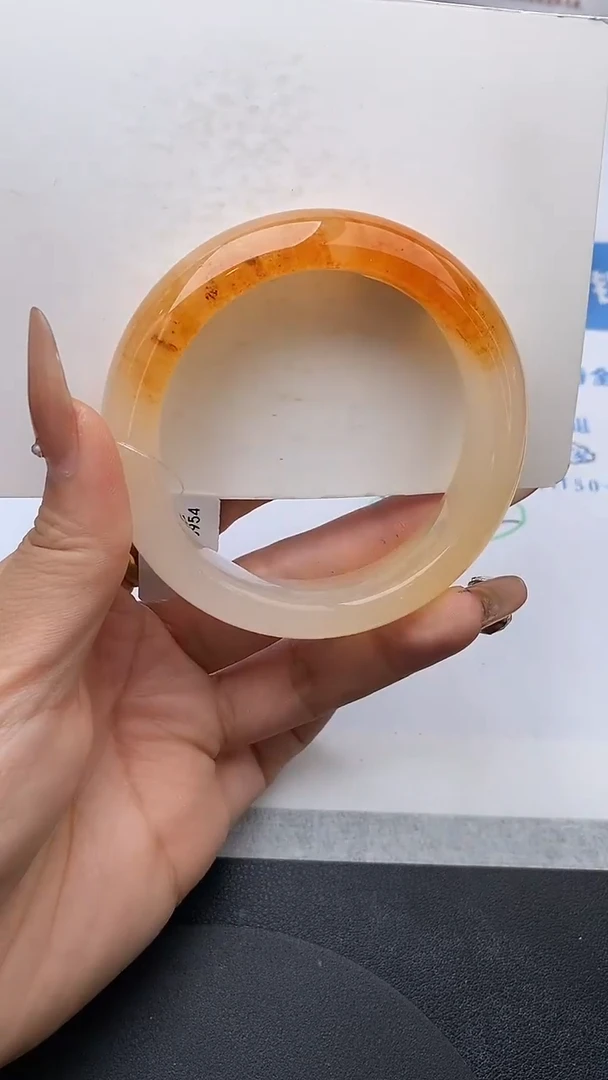 未镶嵌手镯石英质玉w176-HHB57+