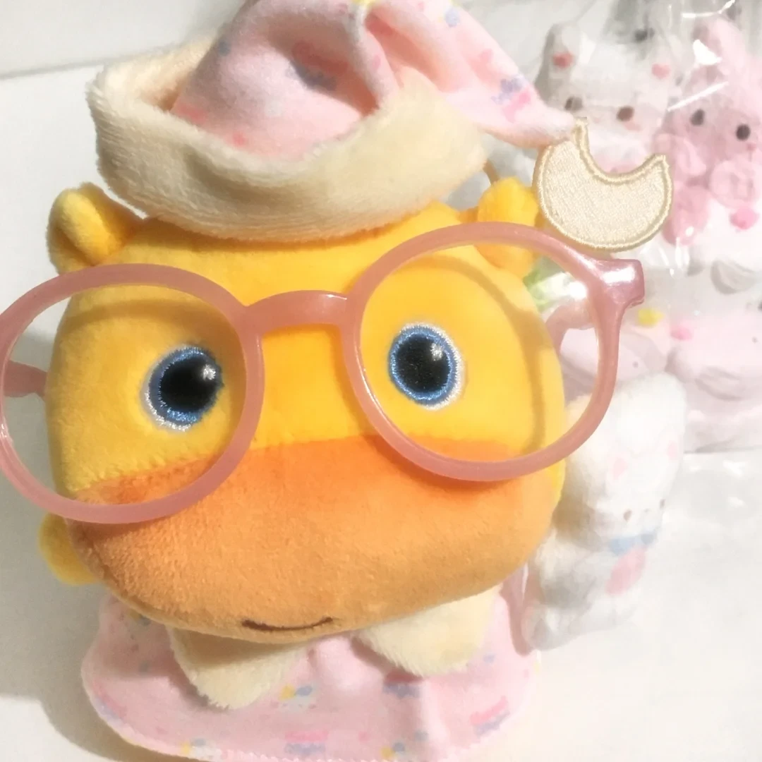 10cm娃衣水豚噜噜海星体可爱娃衣公仔摆件晚安睡衣娃衣换装衣服