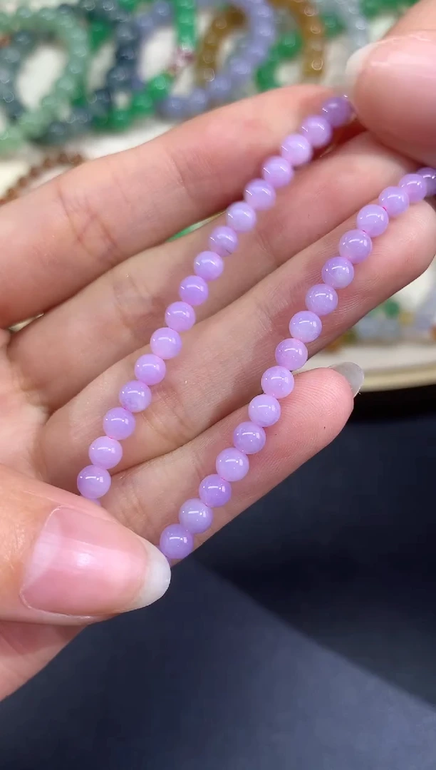 未镶嵌手串翡翠手串|7500