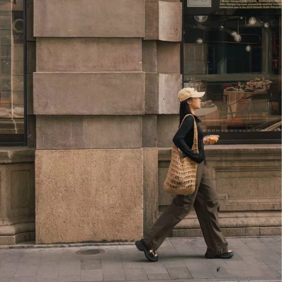 亚亚潮流女士斜跨百搭单肩小众包