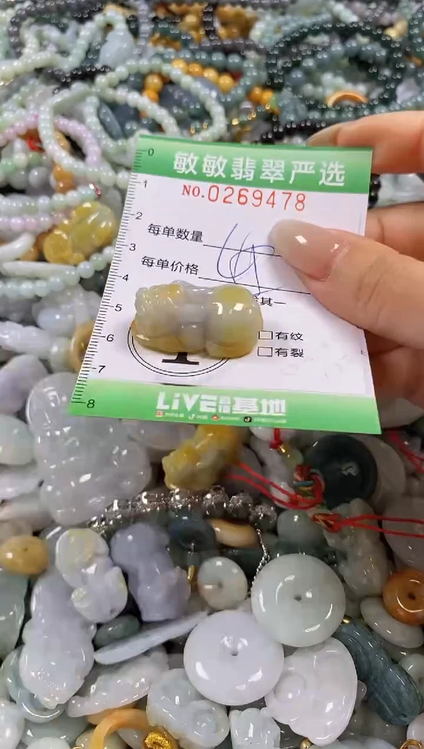 翡翠未镶嵌颈饰闪购0269478多样性发其一