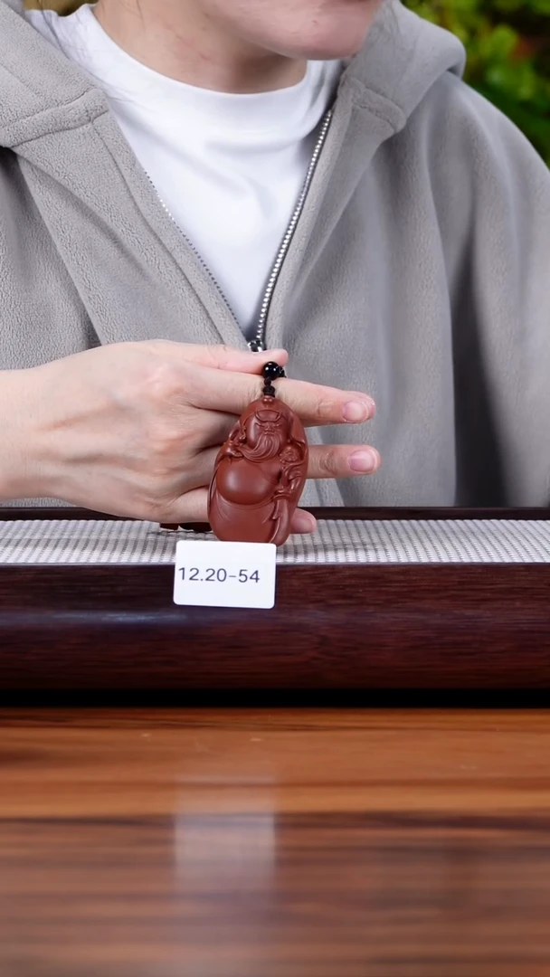 茶壶紫砂大***红12.20-54 手把件