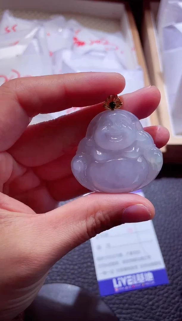 颈饰18K金镶嵌翡翠00006090