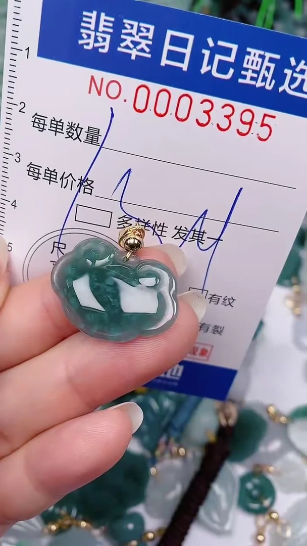 【闪购商品】翡翠颈饰未镶嵌00003395