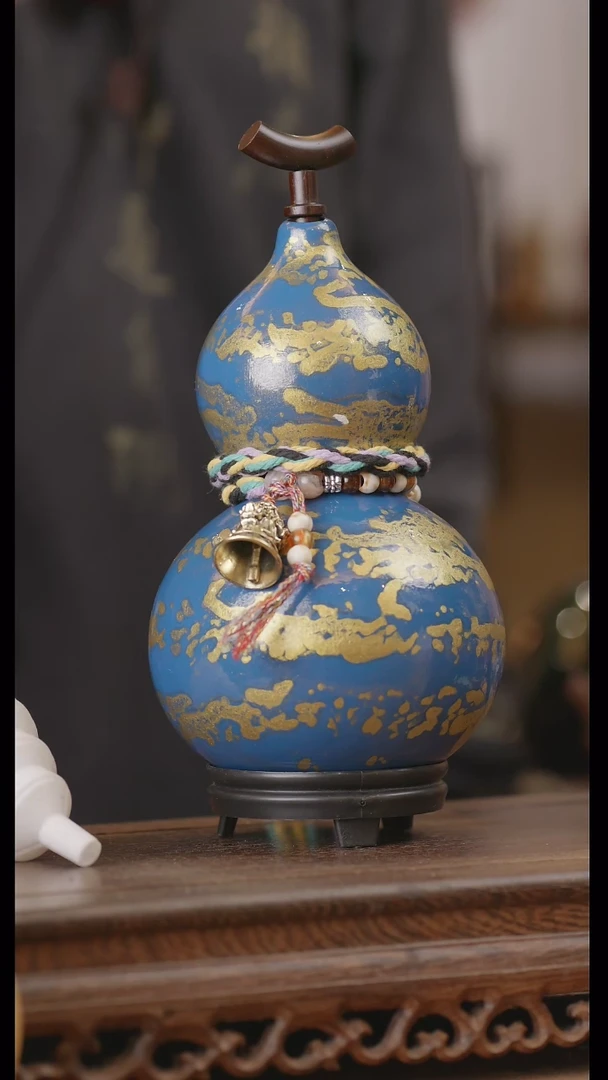 【闪购商品】239号精品天然大漆工艺防渗内胆酒葫芦~