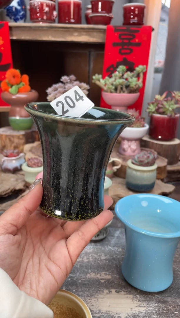 【闪购商品】摆件204知木小芳花盆