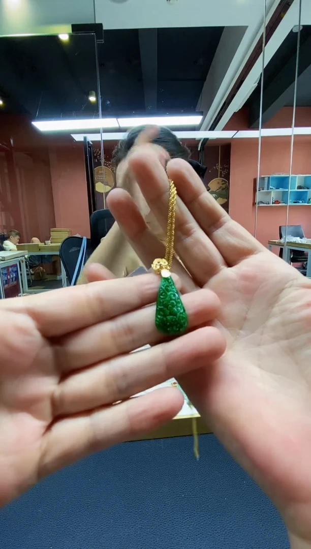 颈饰未镶嵌翡翠翡翠吊坠