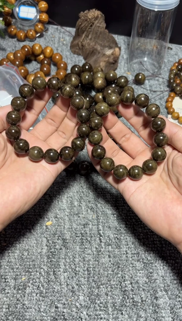 金丝楠手串/手链阴沉金丝楠1.5果香味98