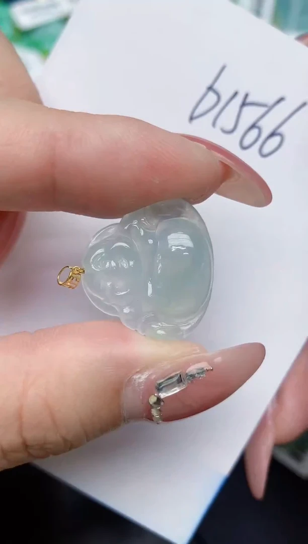 【闪购商品】翡翠颈饰18K金镶嵌000000000