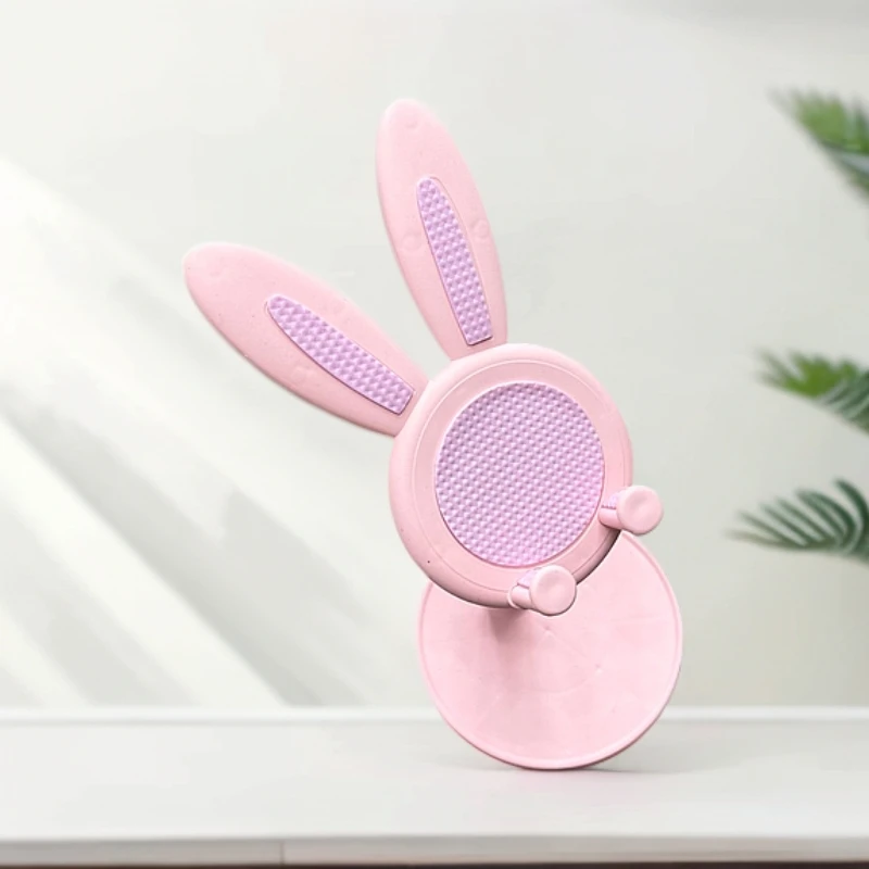 粉色少女手机支架