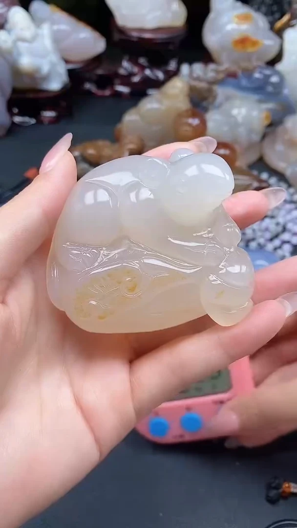 【闪购商品】玛瑙/玉髓颈饰未镶嵌dd