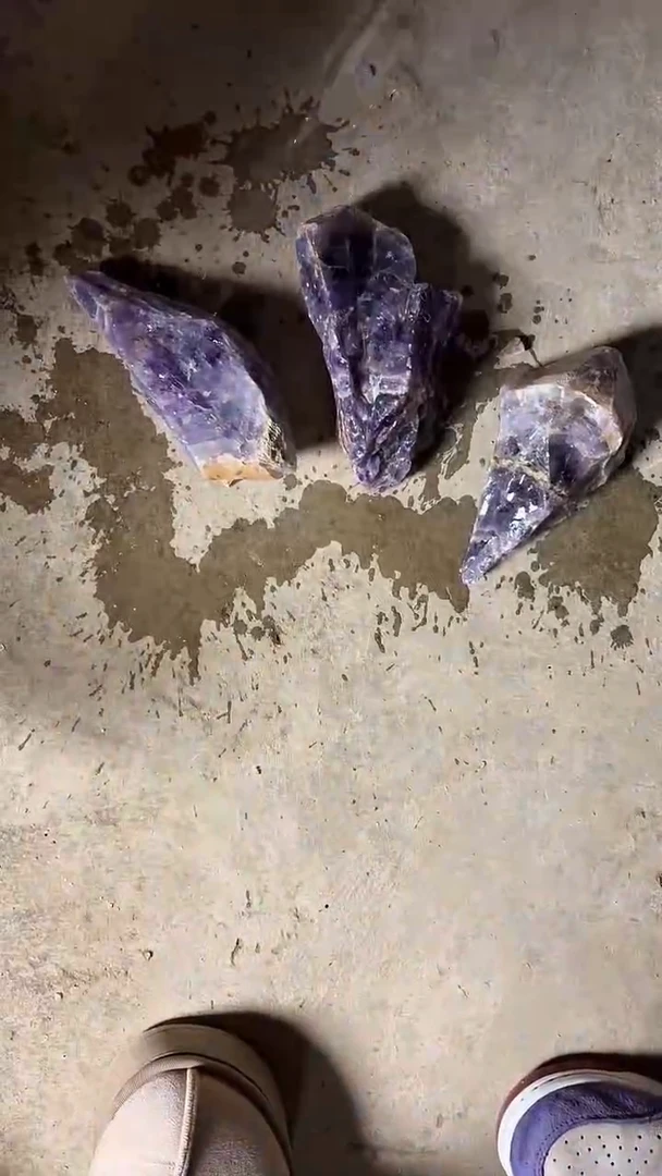 【闪购商品】水晶摆件未镶嵌紫水晶多样性发一个