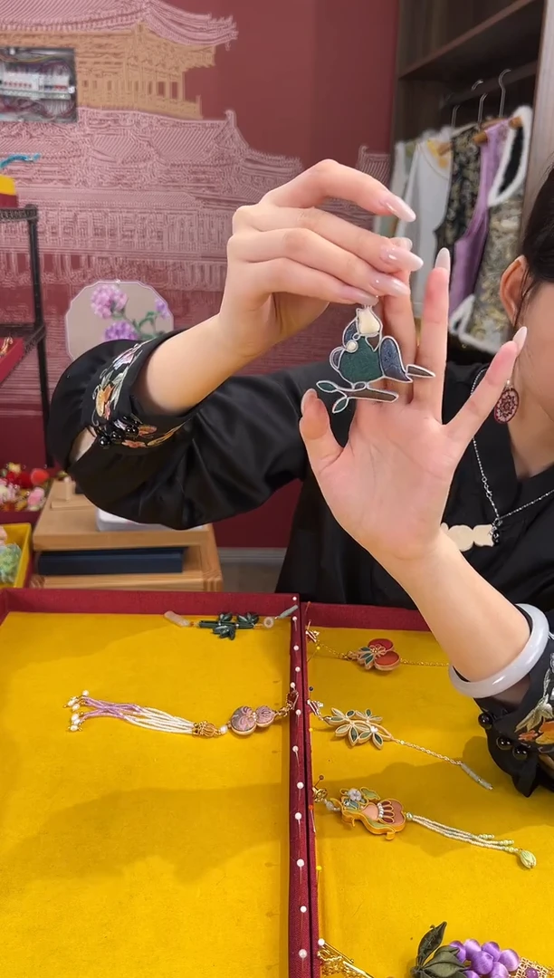 【闪购商品】刺绣苏绣世家非遗手工（压襟）