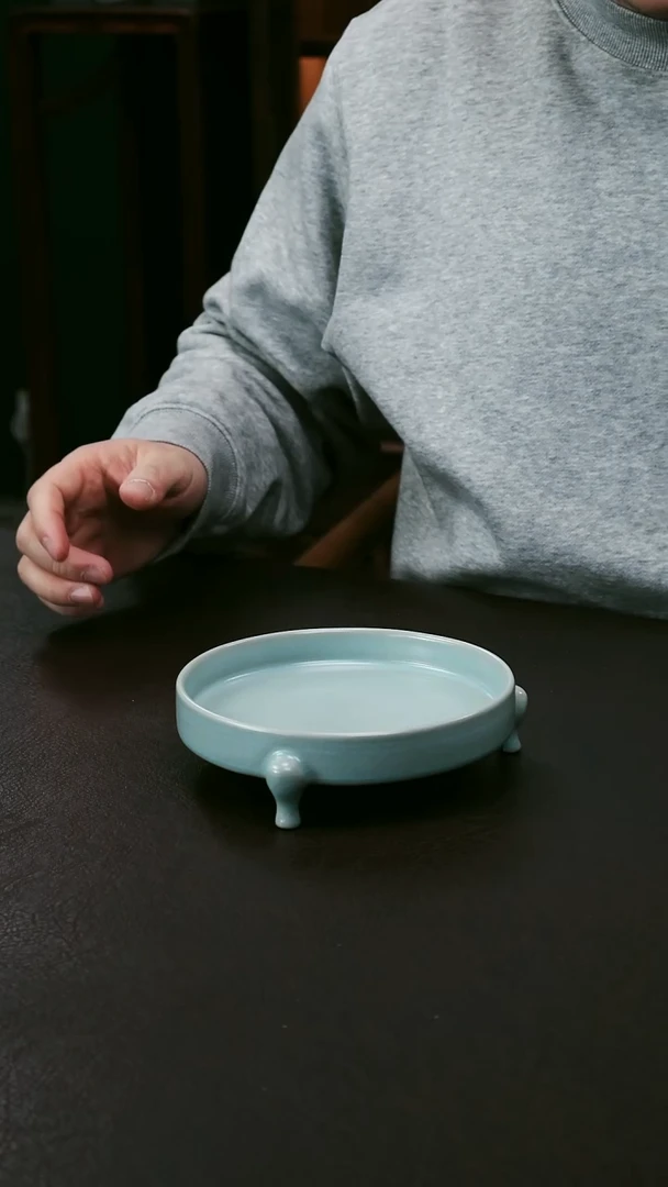 【闪购商品】其他汝官窑中号三足笔洗1
