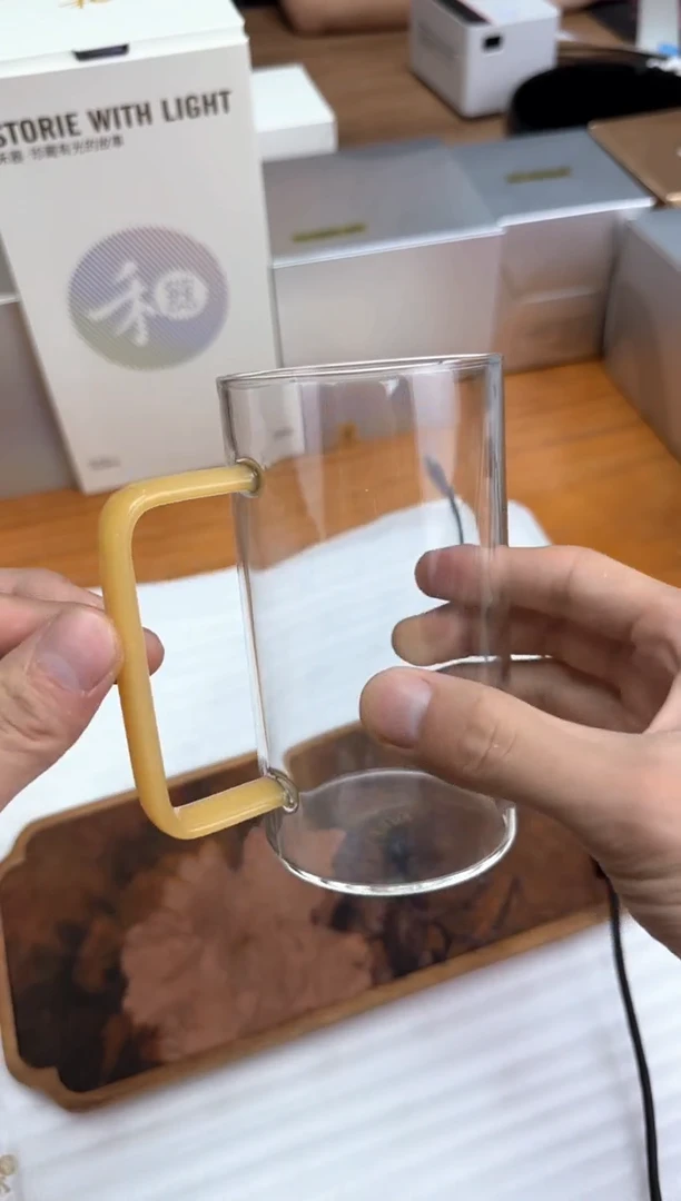 风谜金标绿茶杯金玉色